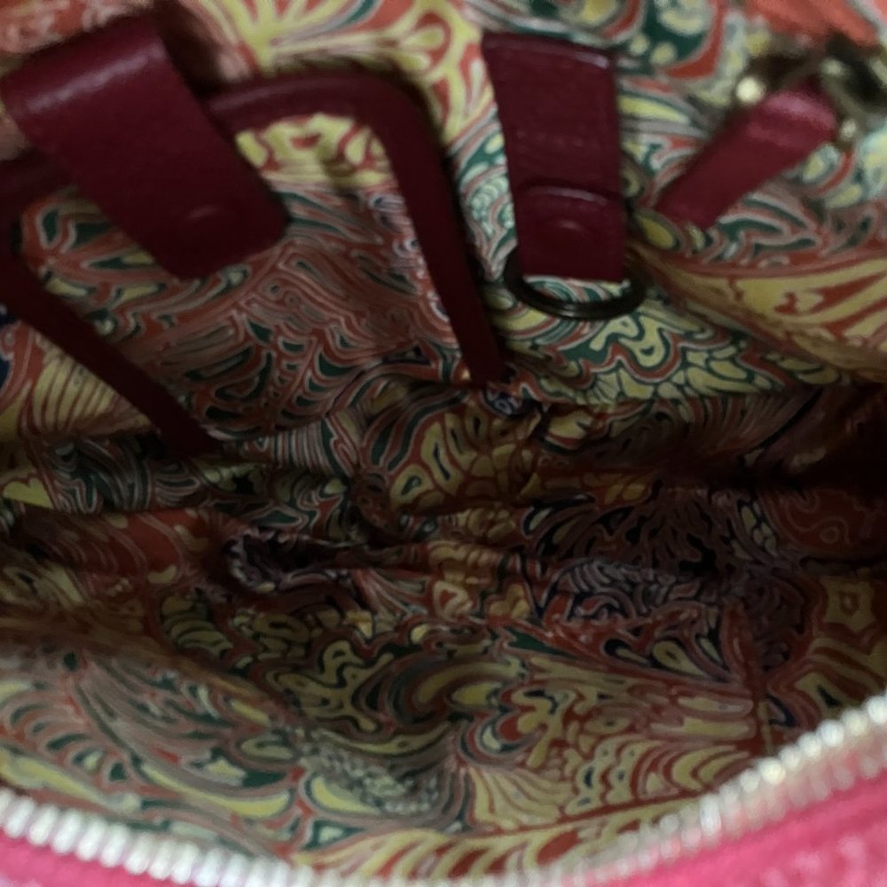 Samsonite Red Leather Purse - Picture 7 of 9